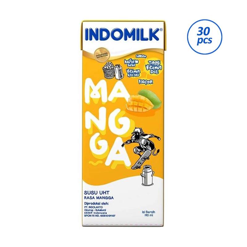 Jual Indomilk Mangga Susu UHT [190mL/ 30 pcs] di Seller Sakinah