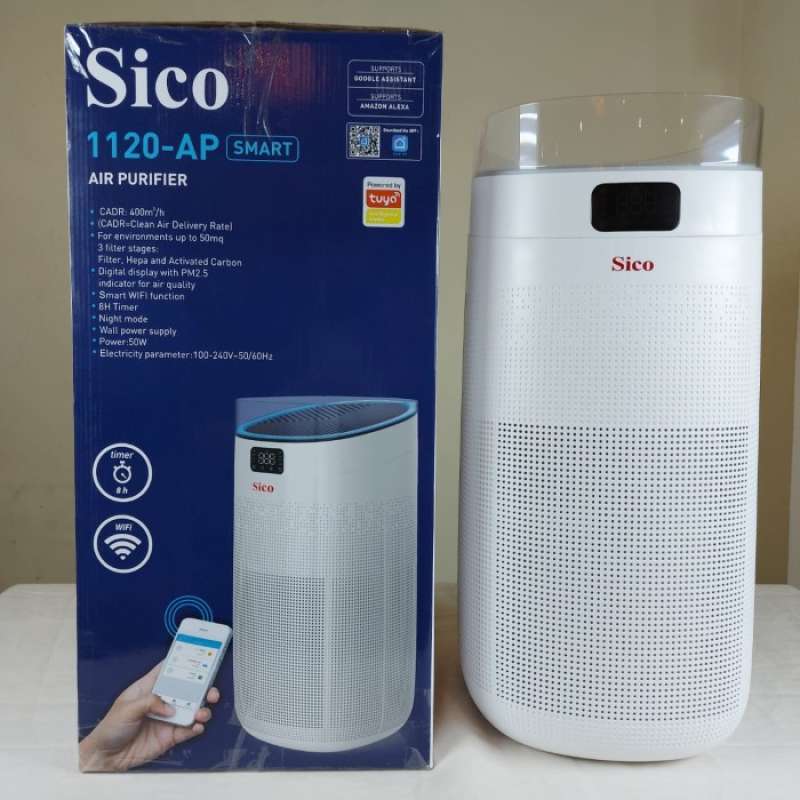 Promo AIR PURIFIER PEMBERSIH UDARA RUANGAN ANTI VIRUS & BAKTERI