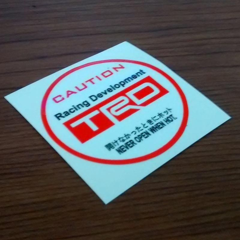 Jual Trd Radiator Cap Sticker Di Seller Lz Auto Lz Auto