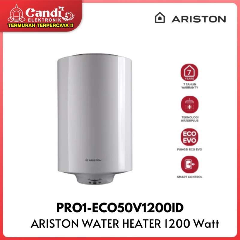 Jual ARISTON PRO1ECO50V1200ID Water Heater 1200 Watt di Seller Candi