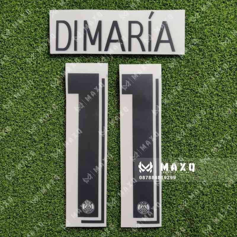 Flocage Officiel PSG 2019/2020 Di Maria Third - Neuf Avec étiquettes Sportingid