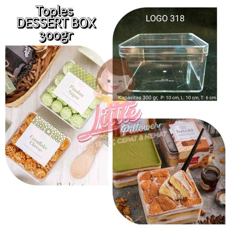 Promo (isi 12pcs) Toples Logo 318 Toples Tabung Kue Kering Toples