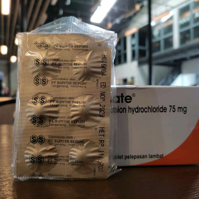 Jual Apisate Diethylpropion Hydrochloride 75mg 6 Tablet Di Seller