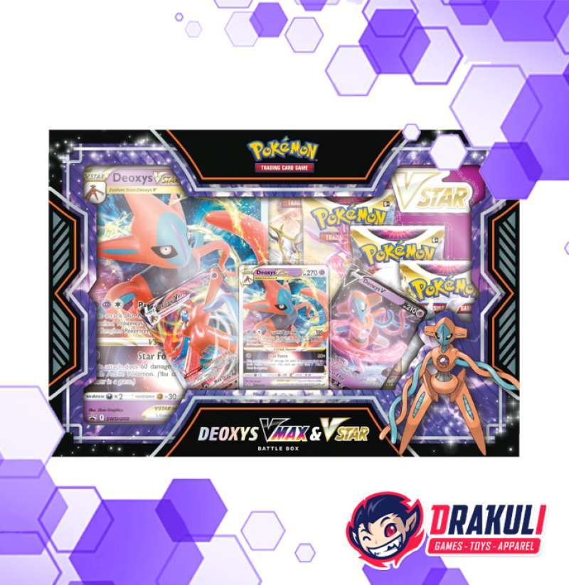 Jual TCG Pokemon Deoxys Vmax & Vstar Battle Box di Seller Drakuli Games