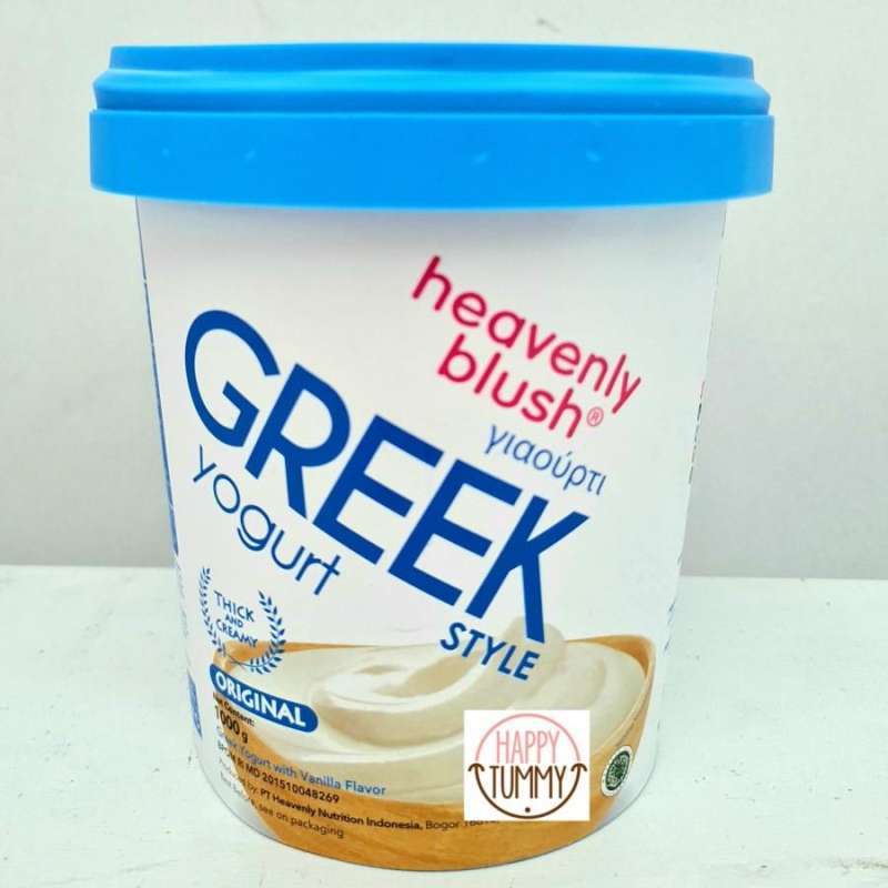 Jual heavenly blush greek yogurt 1kg original pail 1L ready di Seller