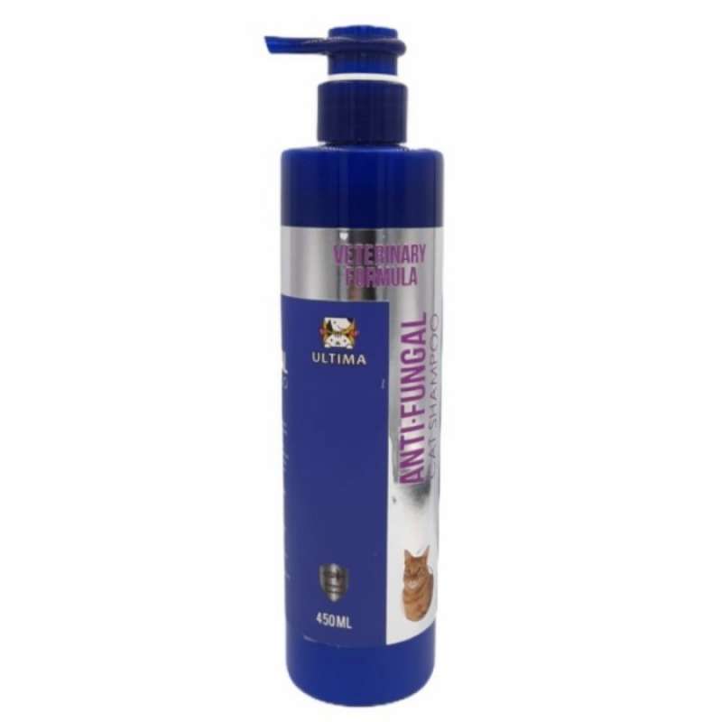 Jual Ultima New Cat Shampoo Anti Fungal 450 ml with pump di Seller DENTA PET SHOP Kalibata