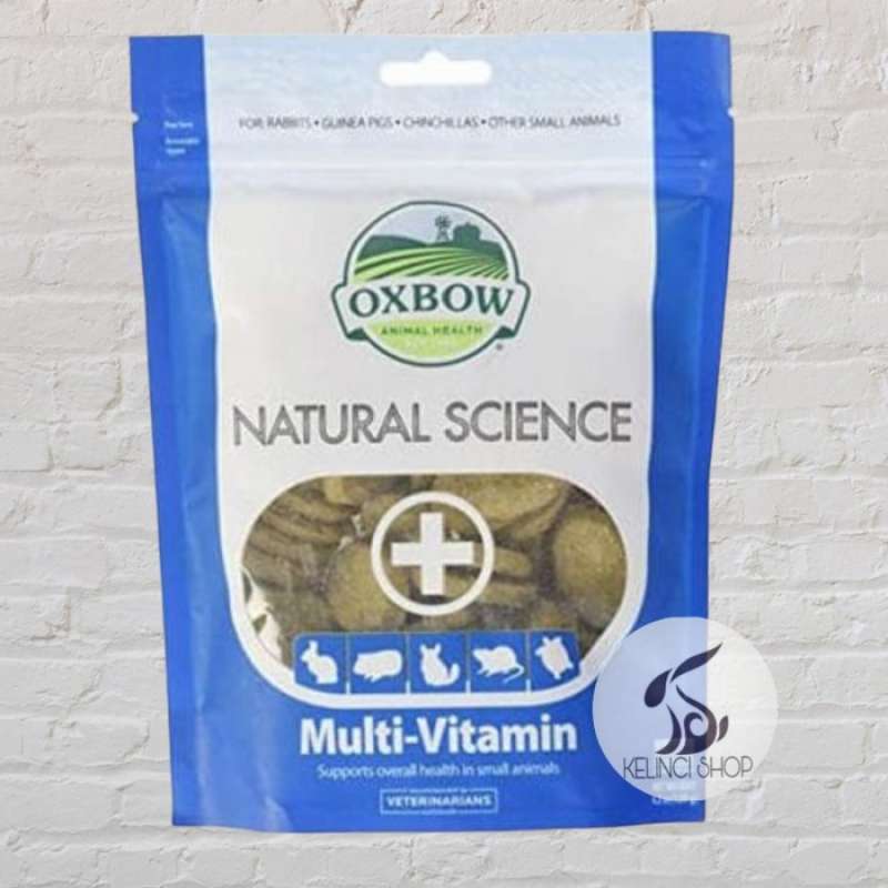 Promo Ecer Oxbow Natural Science Multivitamin Supplement 60tab Diskon