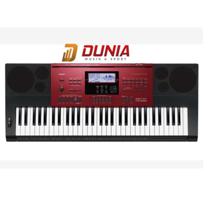 Jual KEYBOARD CASIO CTK 6250 ORIGINAL / KEYBOARD CASIO BAGUS di Seller