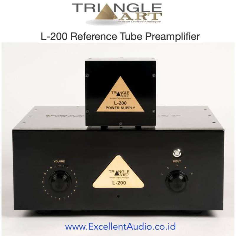 Jual Triangle Art L200 Reference Tube stereo pre amplifier preamp di