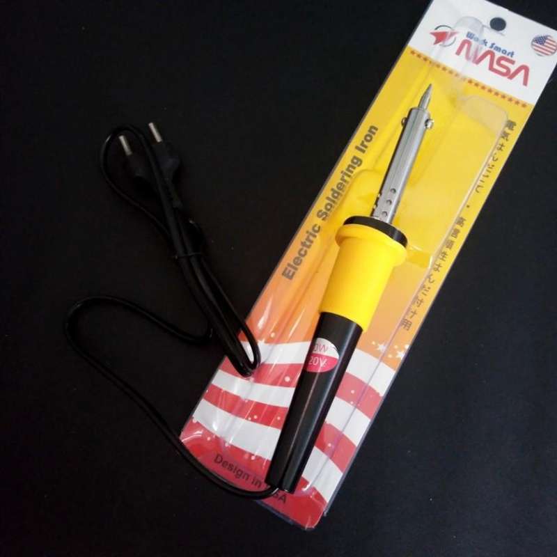 Jual SOLDER NASA 40 WATT Soldering Iron Electronic Tools Grip Kuning