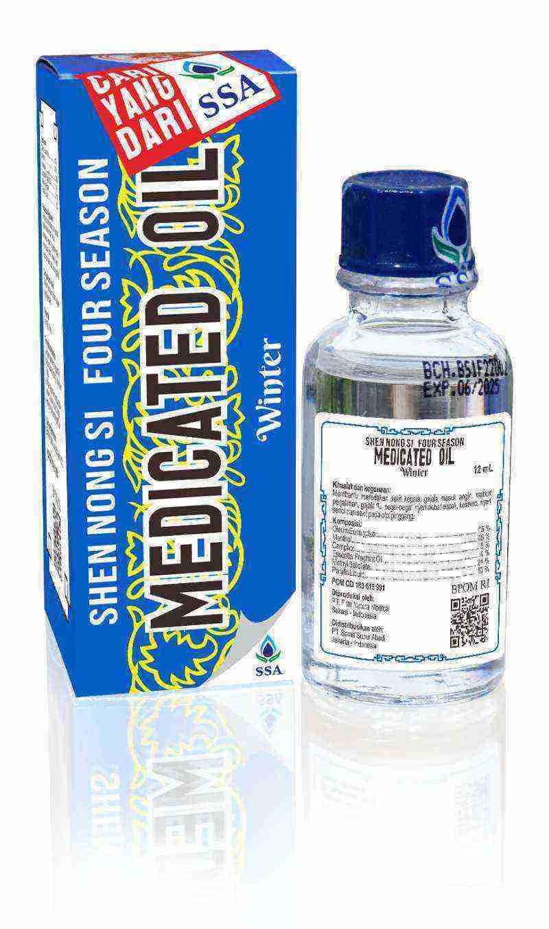 Promo FOUR SEASON MEDICATED OIL WINTER 12ml Diskon 25 di Seller