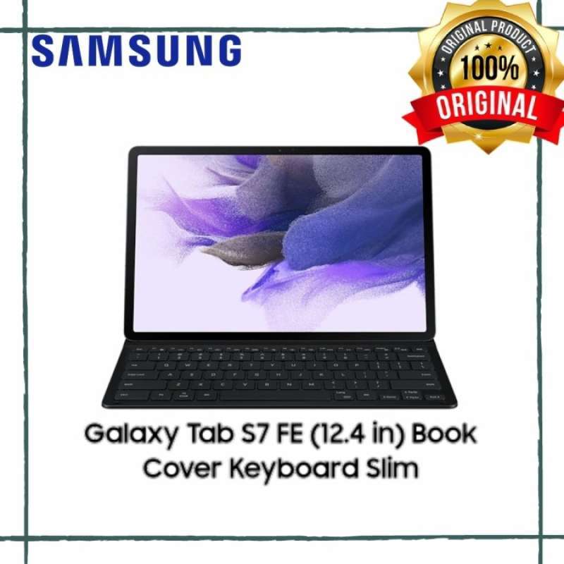 Jual Book Cover Keyboard Tab S7 Fe Original Samsung Indonesia di Seller