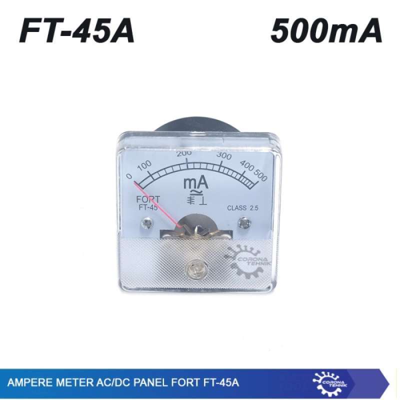 Jual Ampere Meter AC/DC Panel FORT FT-45A di Seller Odettee Shop ...
