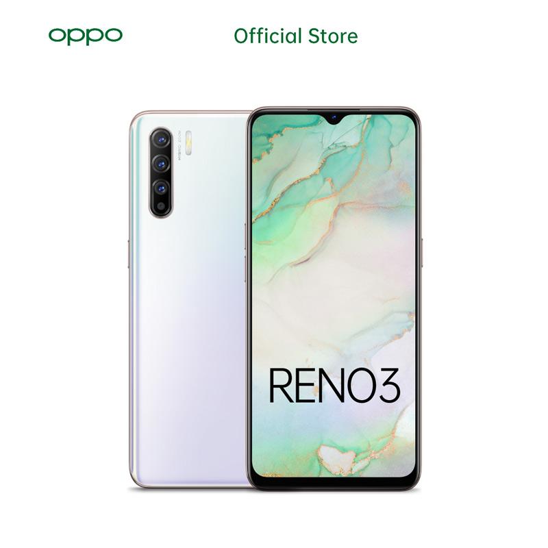 Jual OPPO Reno3 Handphone [128 GB/ 8 GB] Online Mei 2020