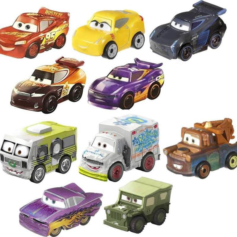 Jual Disney Cars Micro Mini Racers Diecast Mobil Metal - Hj Hollis Di ...