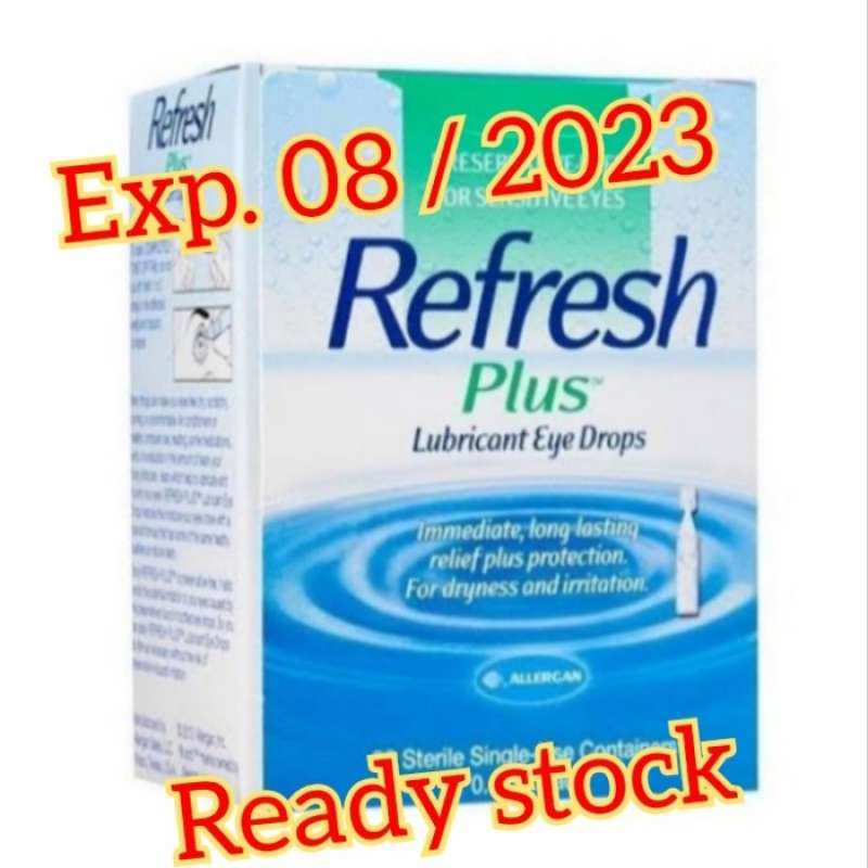 Jual Refresh Plus - lubricant eye drops di Seller Serenaa Shop - Wanasari, Kab. Bekasi | Blibli