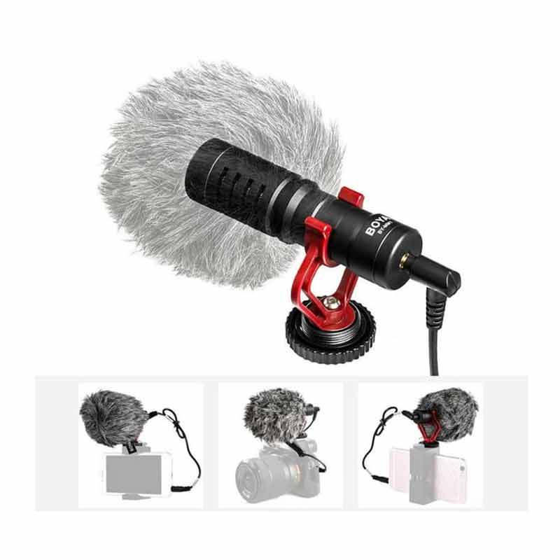 Jual Boya BYMM1 MM1 Microphone Shotgun Mic for Kamera DSLR or Hp