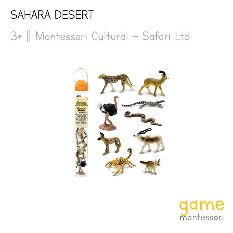 Jual Safari Ltd Toobs Sahara Desert di Seller GAME Montessori GAME