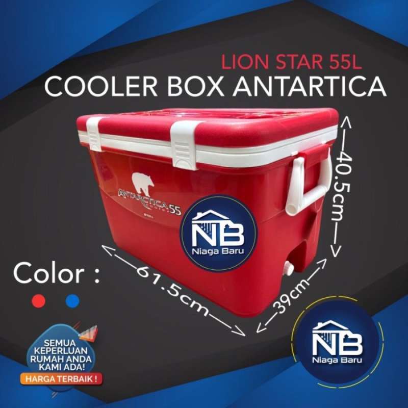 Jual Antartica Cooler Box 55 Liter Lion Star I26 Khusus Gojek di