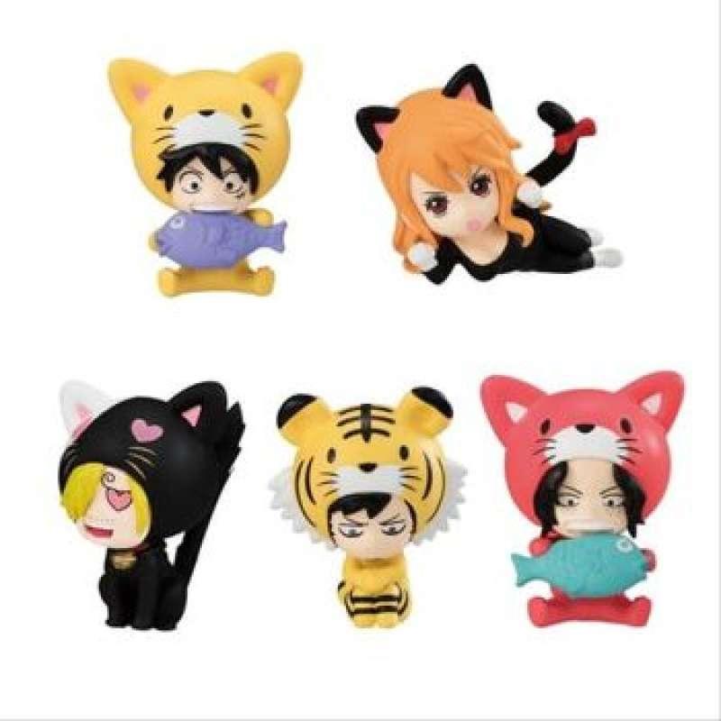 Jual OEM One Piece Gashapon Cat Animal Neco No Katsura Wcf Set Action