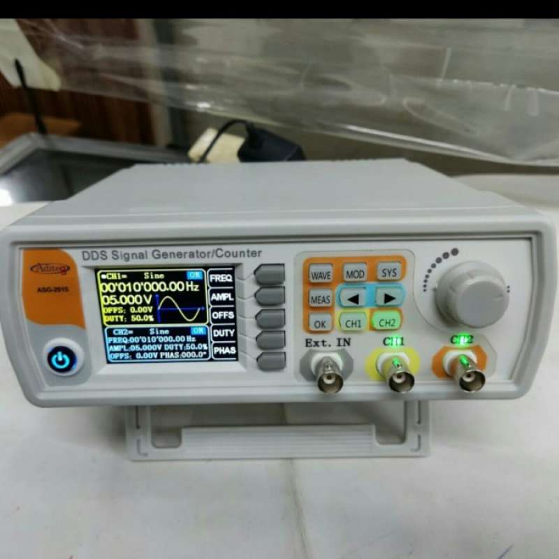 Promo Aditeg ASG2015 DDS Signal Generator 15 MHz & Freq Counter 100