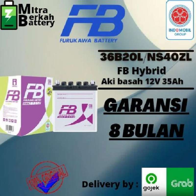 Jual AKI BASAH MOBIL BRIO NS40ZL FURUKAWA BATTERY di Seller Mitra