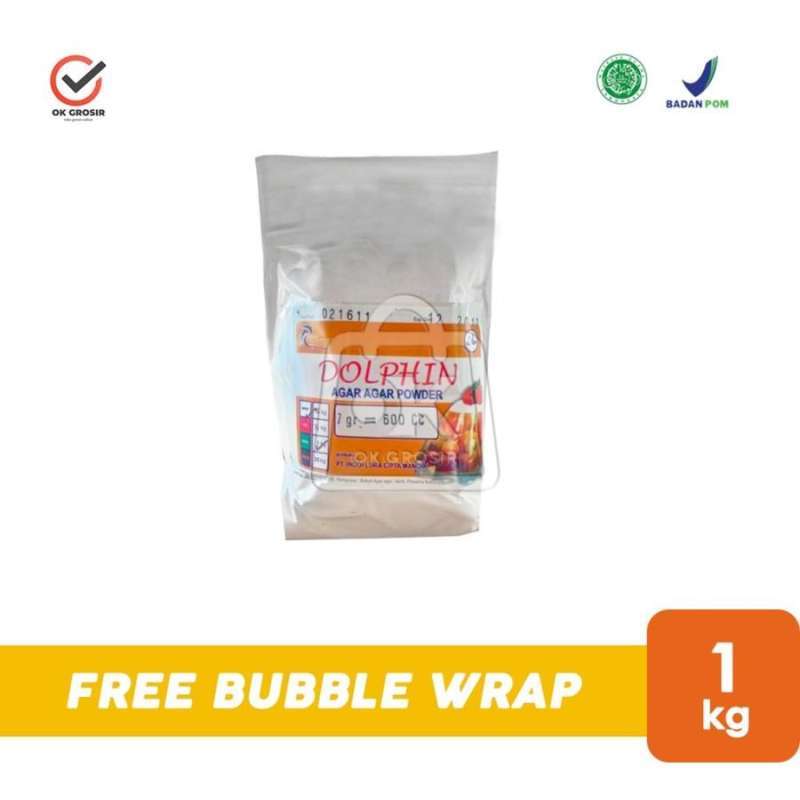 Jual Tepung Agar Agar Powder Dolphin (1 Kg) Di Seller Okgrosir Karang