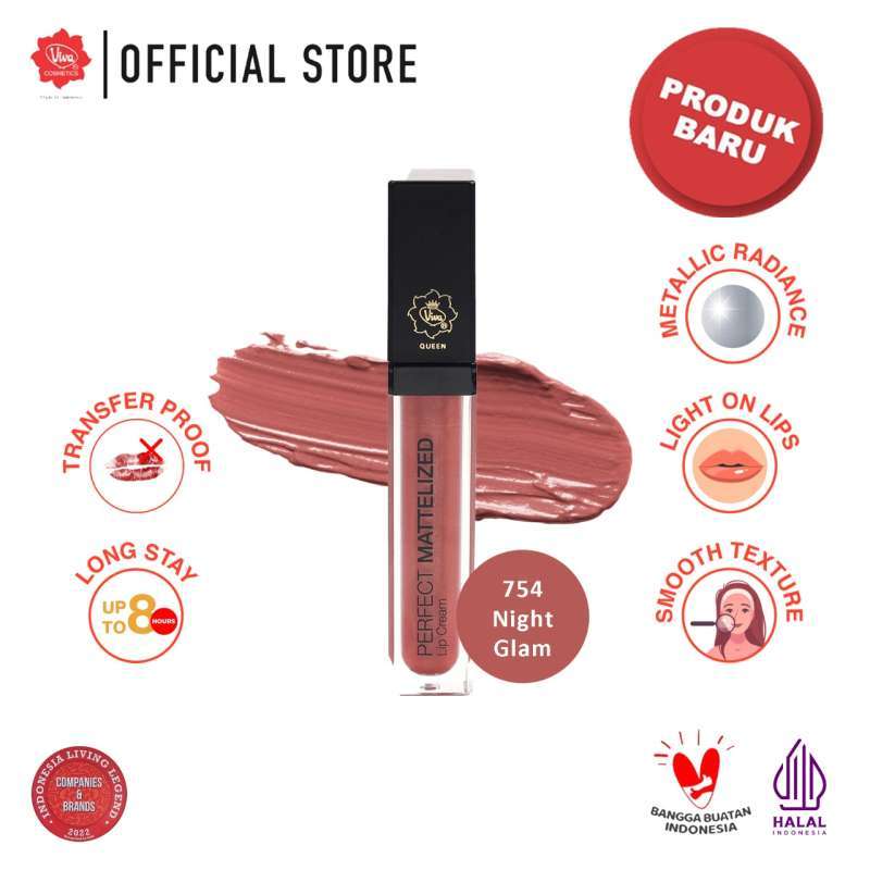 Rekomendasi Varian Viva Queen Perfect Mattelized Lip Cream