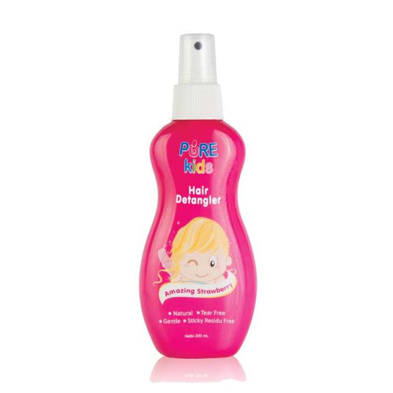 Jual Pure Kids Amazing Strawberry Hair Detangler [200 mL] di Seller
