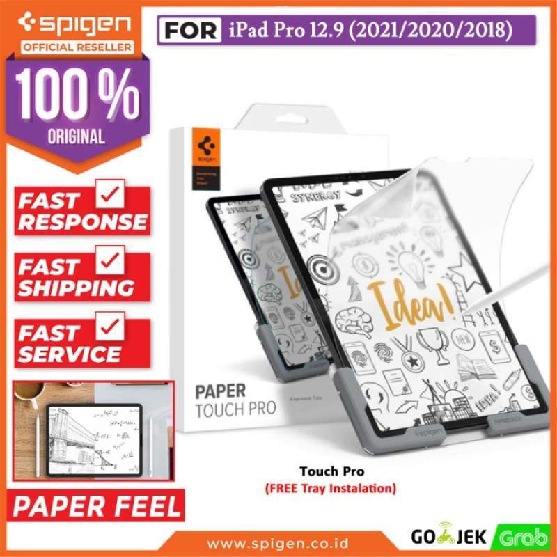 Jual Screen Protector Ipad Pro 12.9 (2021/2020/2018) Spigen Paperlike