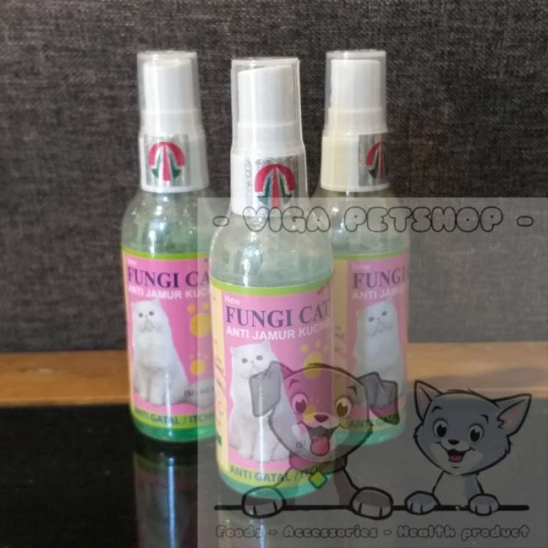 Jual Fungi Cat Spray 60Ml (Anti Jamur Kucing) di Seller Bora Wanajaya