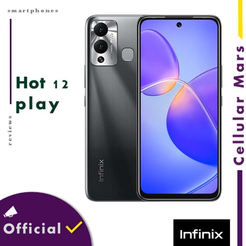 Jual Infinix Hot 12 Play 4/64 Garansi Resmi, Brand New InBox di Seller ...