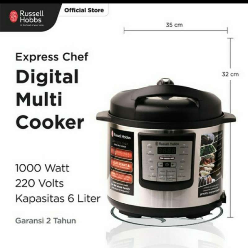 Jual russell hobbs express chef digital multi cooker di Seller Malindo