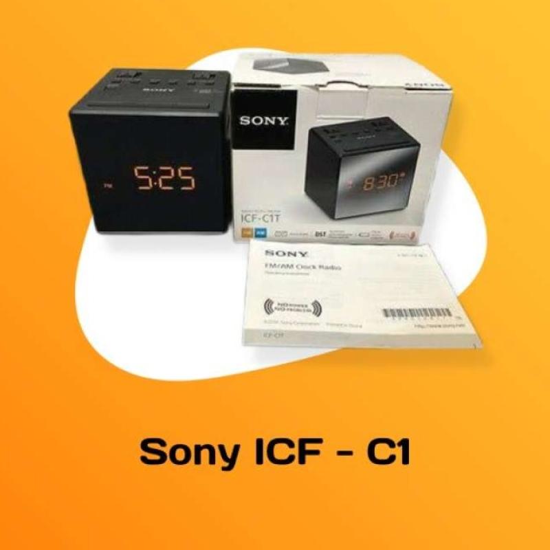 Jual Sony ICFC1T CLOCK RADIO WITH DUAL ALARM di Seller Monero Store