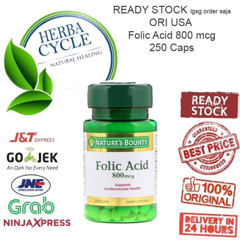 promo-nature-s-bounty-folic-acid-800-mcg-250-tab-nature-bounty-folic