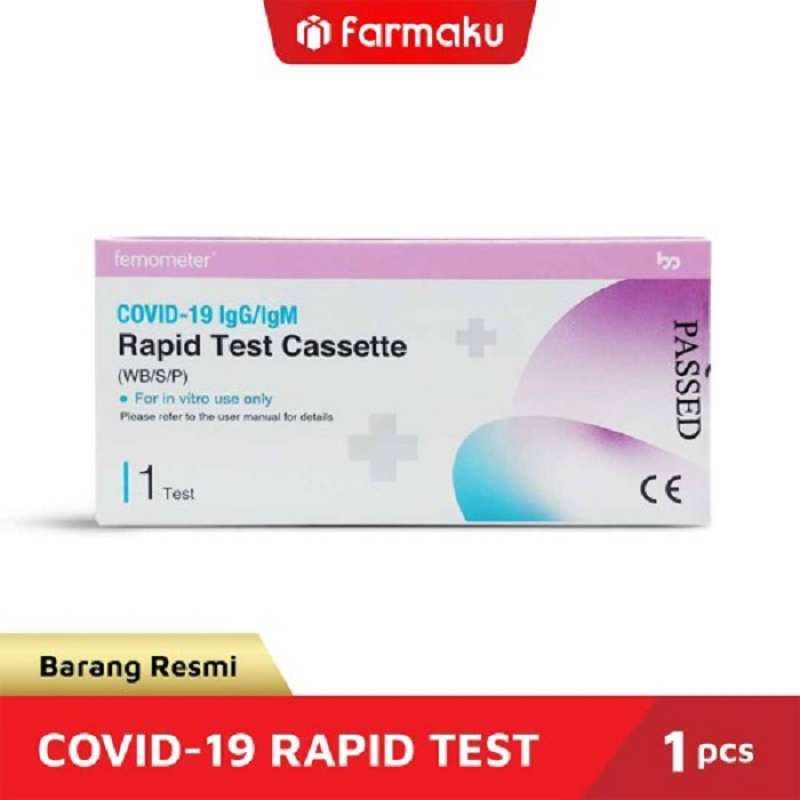 Jual Danpac Pharma Femometer Rapid Test Covid-19 Cassette Perlengkapana ...