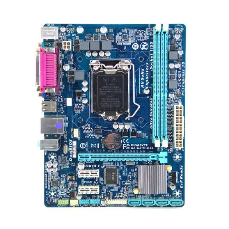 Jual Motherboard GIGABYTE GAH61M DS2 LGA 1155 di Seller Kompukamu