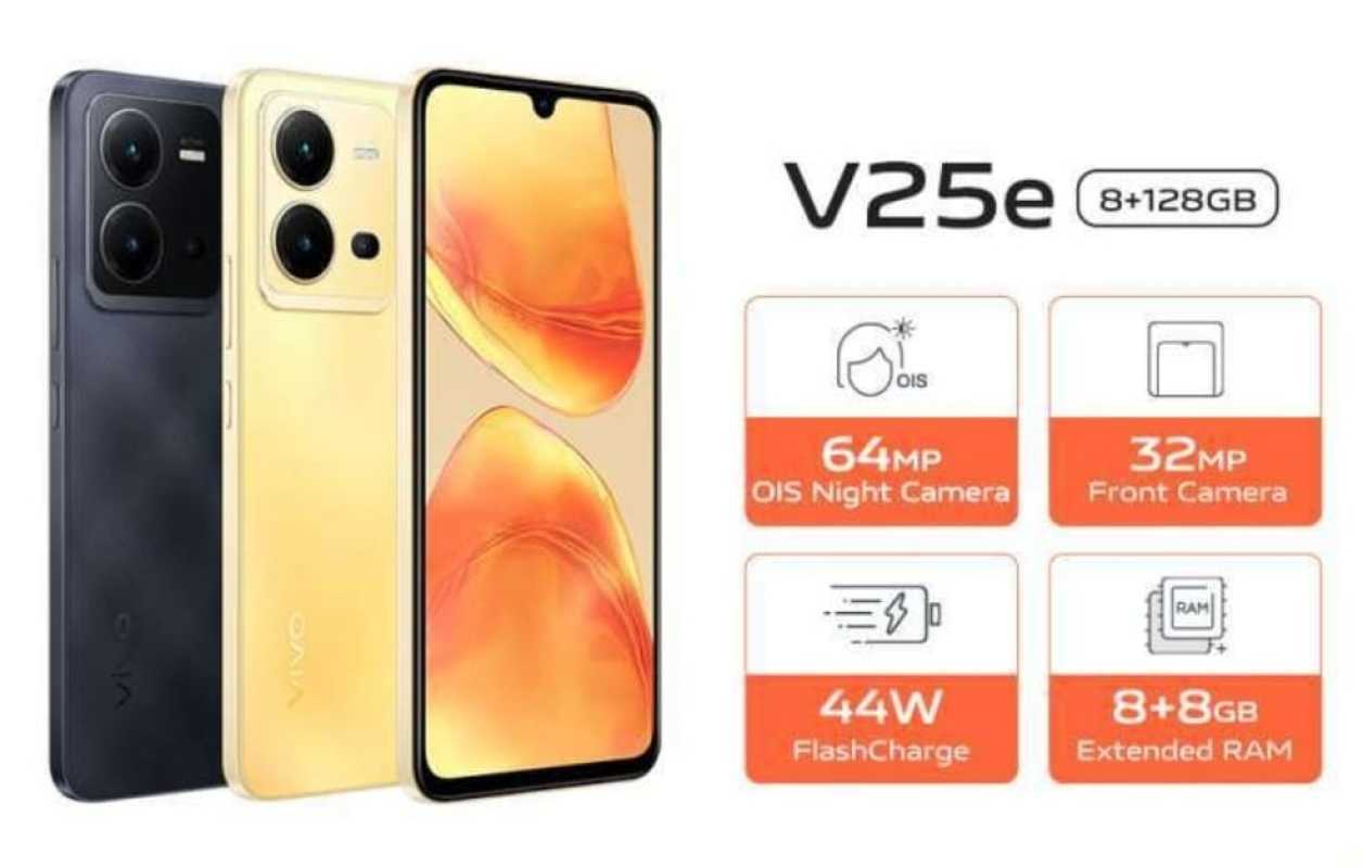Jual vivo V25e (8/128) - [8GB+8GB Extended RAM | 128GB+1TB Memory ...