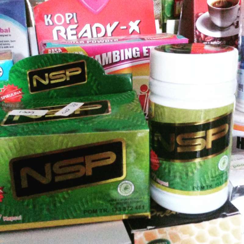 Jual Nsp Spirulina Sumber Protein Imunitas Obat Kanker Anemia