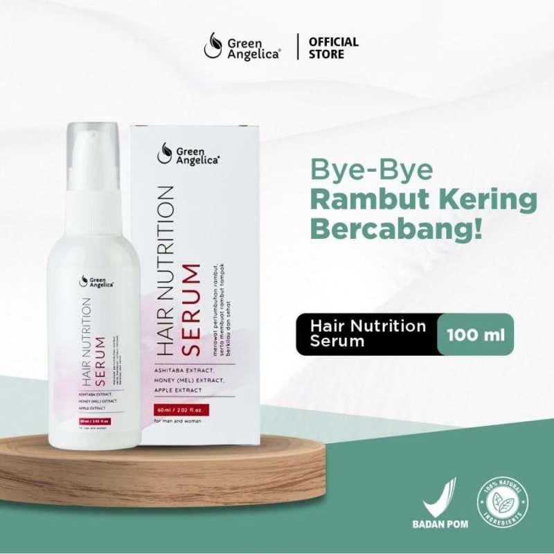 Jual Green Angelica Serum Vitamin Penguat Akar Rambut Cegah Rontok Di Seller Enzylab Synergi