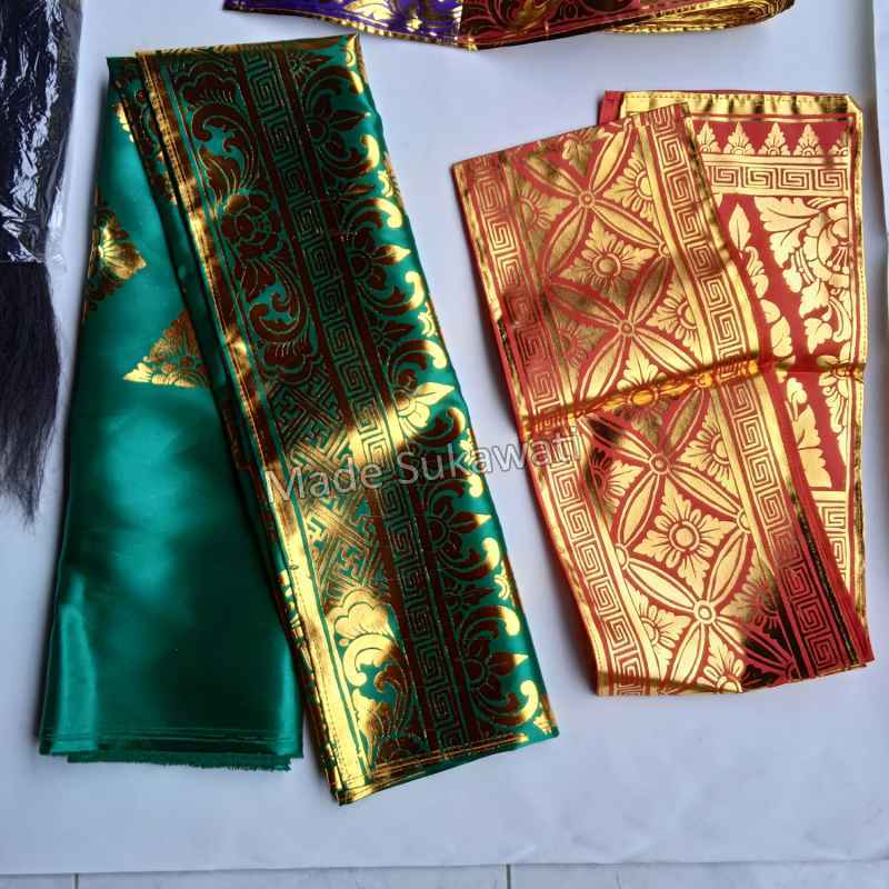 Promo Set Pakaian Busana Tari Adat Khas Bali Kostum Komplit - Mahkota ...