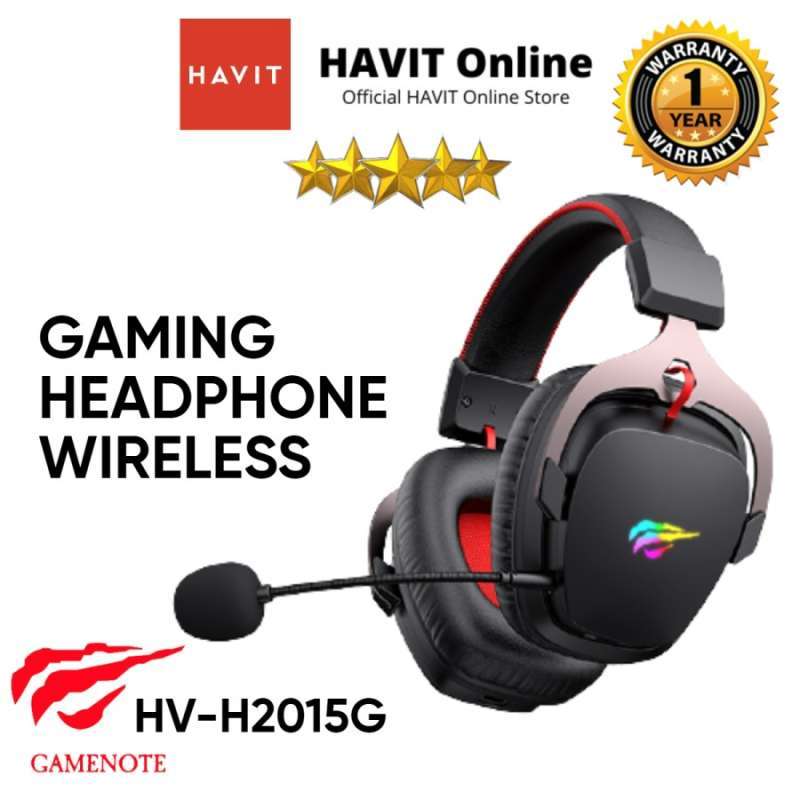 Jual Havit Headset/headphone H2015g Rgb Wireless 2.4ghz Diameter