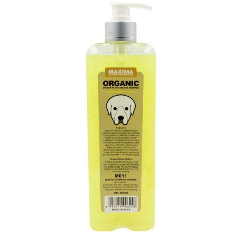 Jual Maxima OrganicGolden Retriever ShampooDog Shampoo 500Ml di