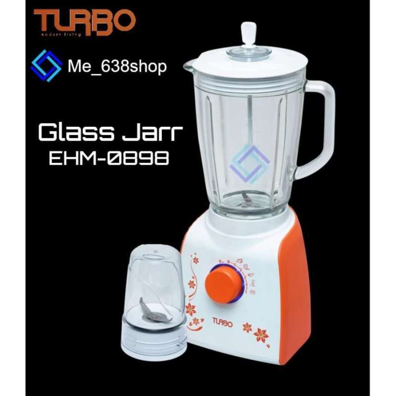 Jual Blender TURBO EHM 8098 SeriesGlass Jar di Seller