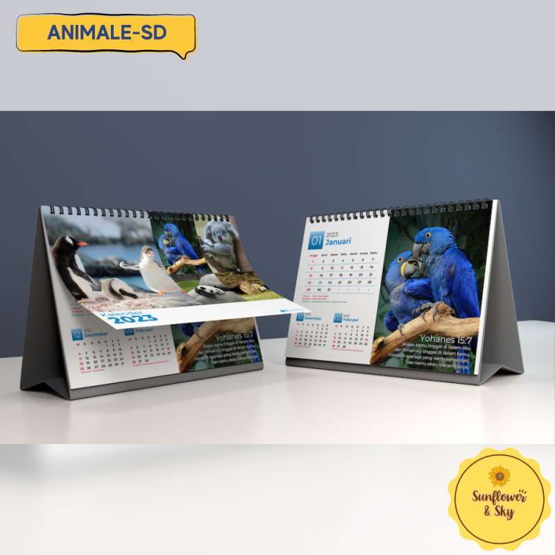 Jual ANEKA Kalender Meja 2023 Ayat Alkitab Kristen Desk Calendar di ...