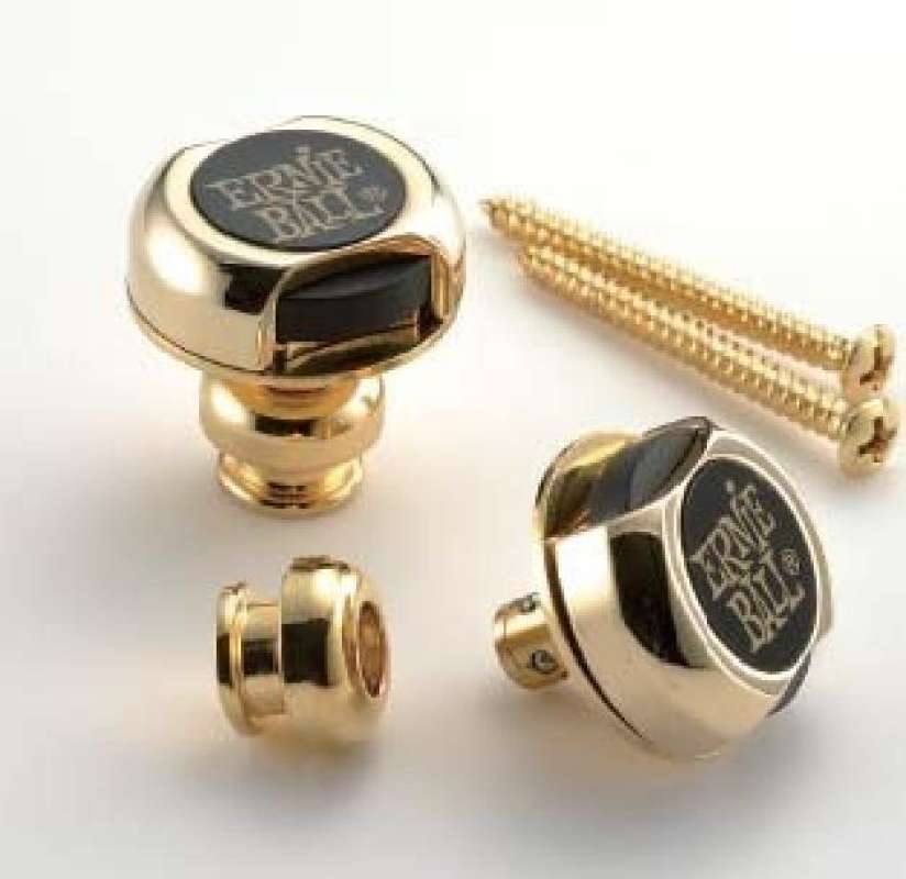 Jual Ernie Ball 4602 Super Lock Strap Locks Gold Hardware di Seller