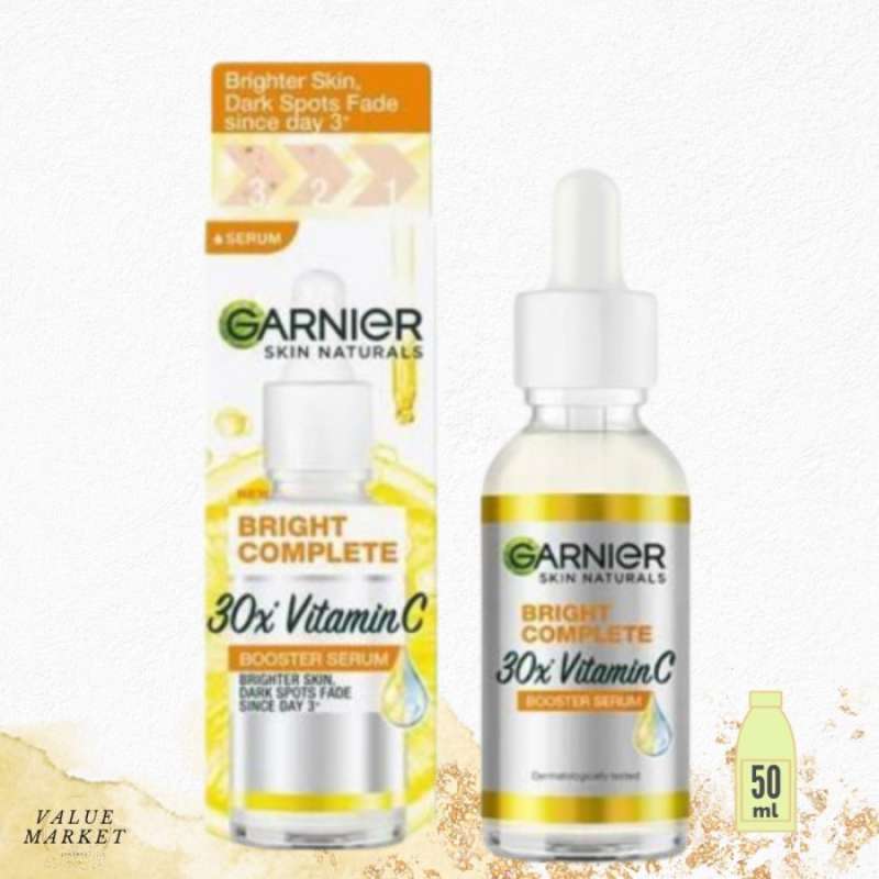 Garnier Bright Complete Booster Serum – Kesan Nampak Dalam Seminggu
