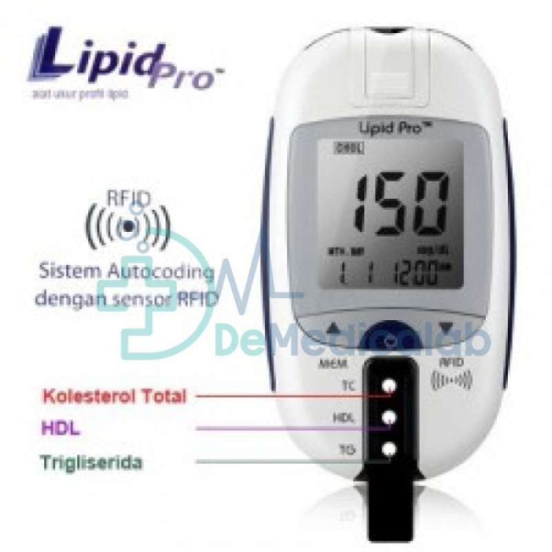 Jual Alat Lipidpro Lipid Pro Test Cholestrol Total Hdl Ldl ...