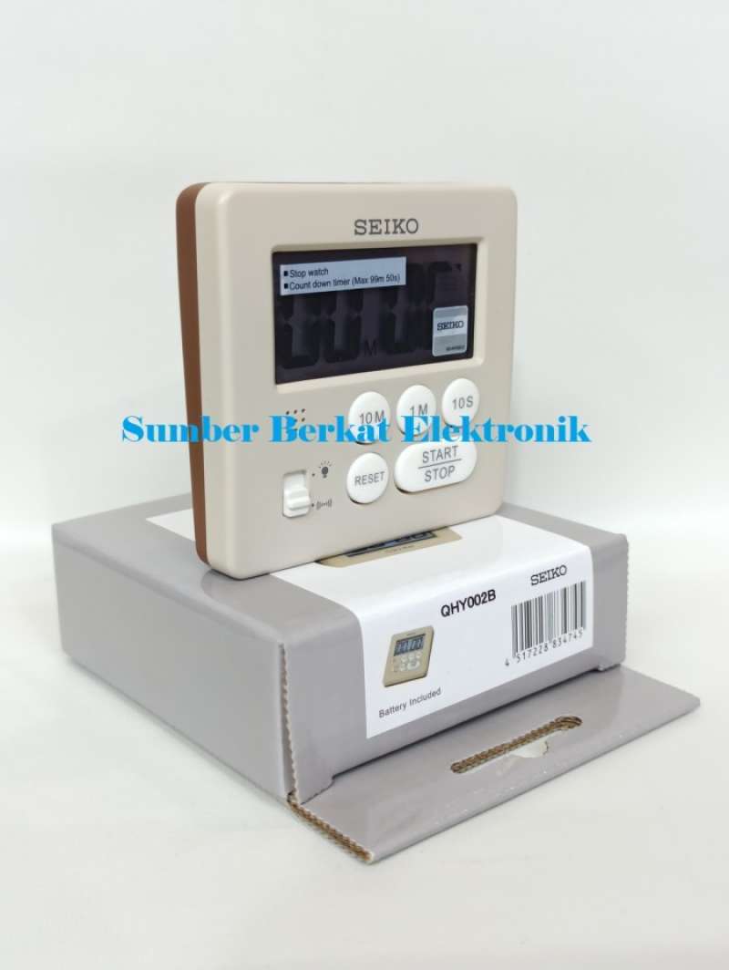 Promo Timer Masak Seiko Qhy002b Countdown Timer Seiko Qhy002b Diskon 50 ...