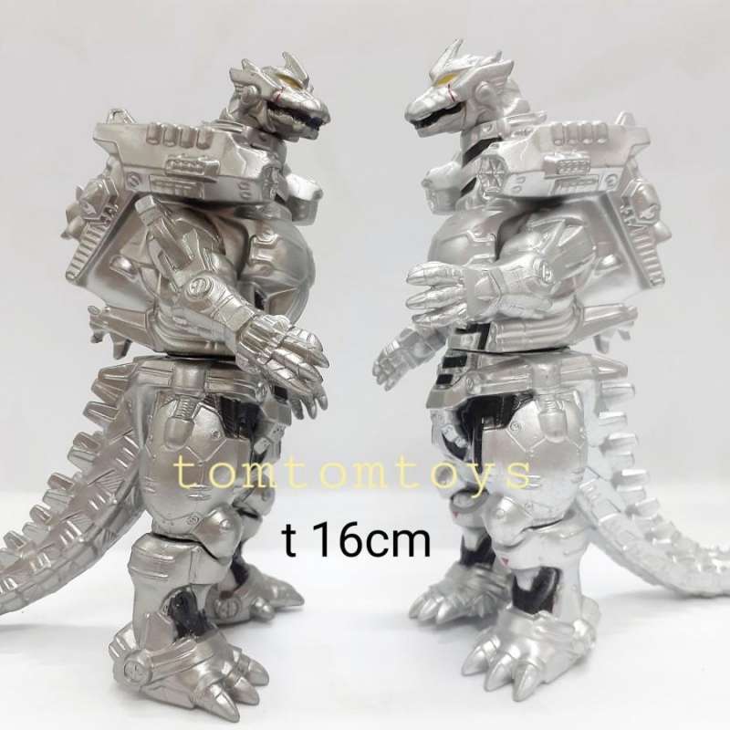 Jual Mechagodzilla Action Figure Monster Kaiju Godzilla Silver Di